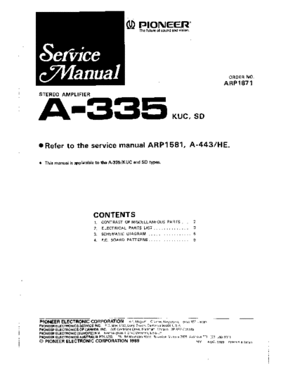 Pioneer A-335