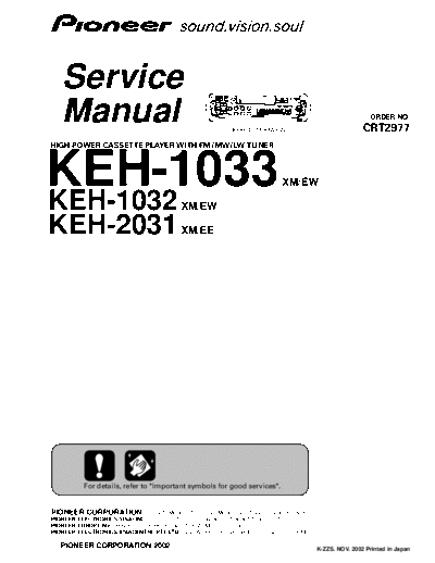 Pioneer_KEH-1033,1032,2031