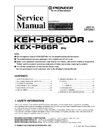 Pioneer_KEH-P6600R_KEX-P66R