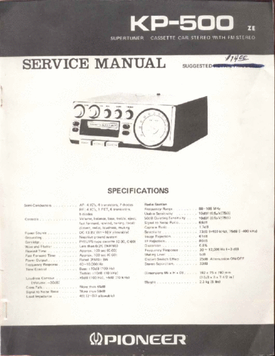 PIONEER KP-500