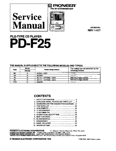 PD-F25 (RRV1487)