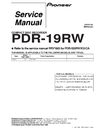 PDR-19RW