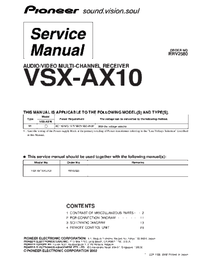 VSX-AX10
