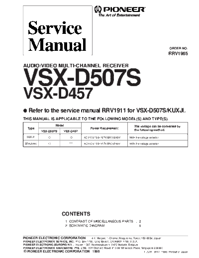 VSX-D507S