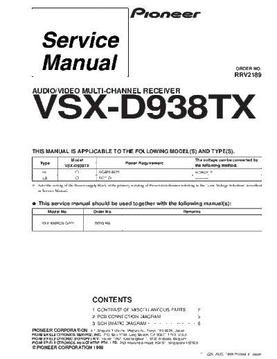 VSX-D938TX