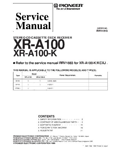 XR-A100