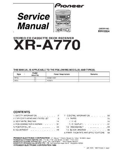 XR-A770