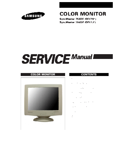 SyncMaster 753DF