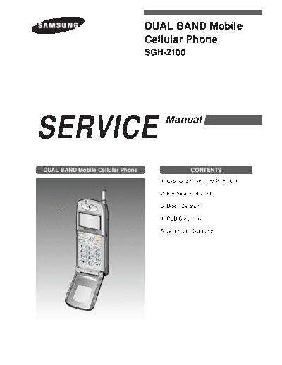 Samsung SGH-2100 service manual