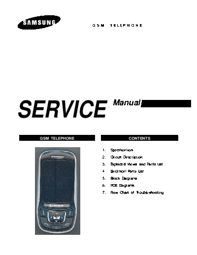 Samsung SGH-E350 service manual
