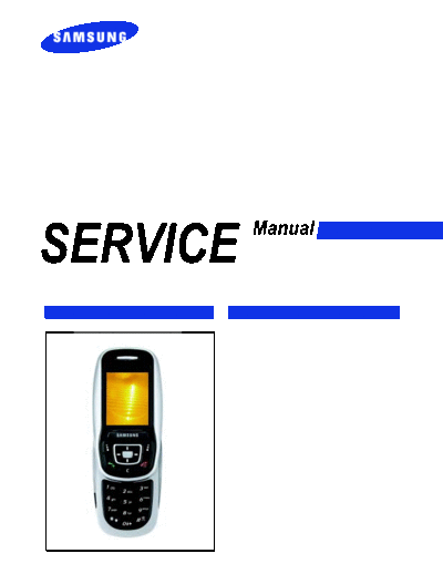 Samsung SGH-E350E service manual