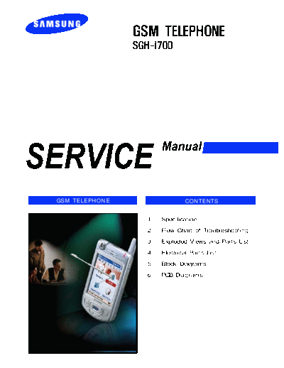 Samsung SGH-i700 service manual