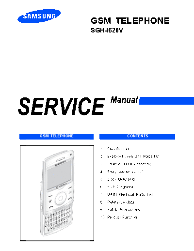 Samsung SGH-i620V service manual