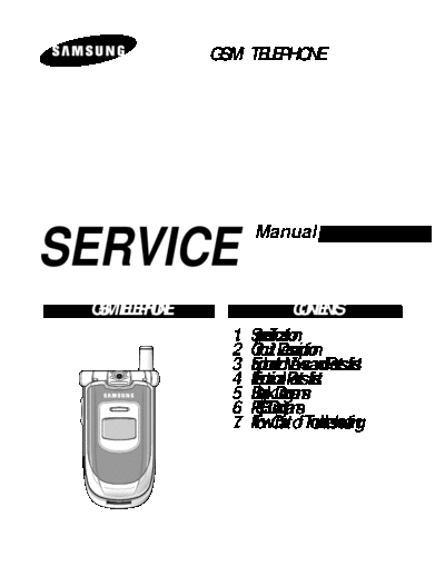 Samsung SGH-P100 service manual