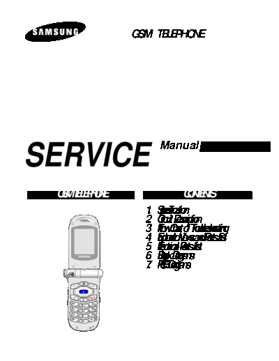 Samsung SGH-P408 service manual