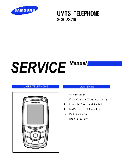 Samsung SGH-Z320i service manual