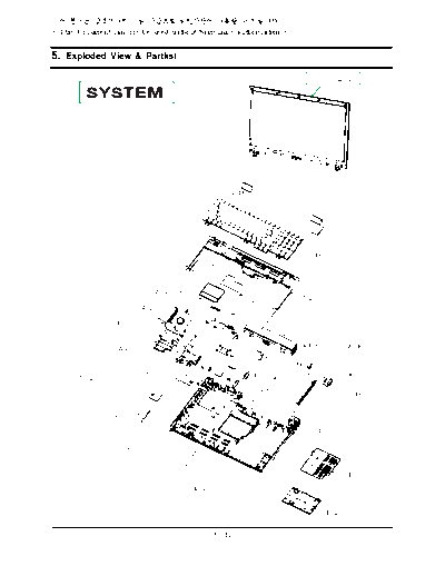 Exploded View & Part List