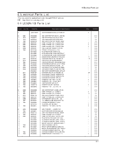 11_Electrical Part List