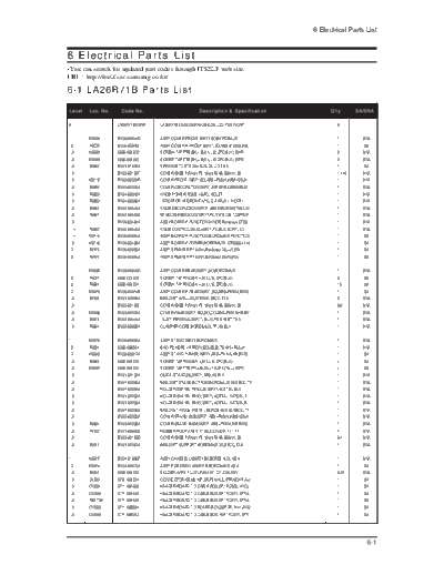 11_Electrical Part List