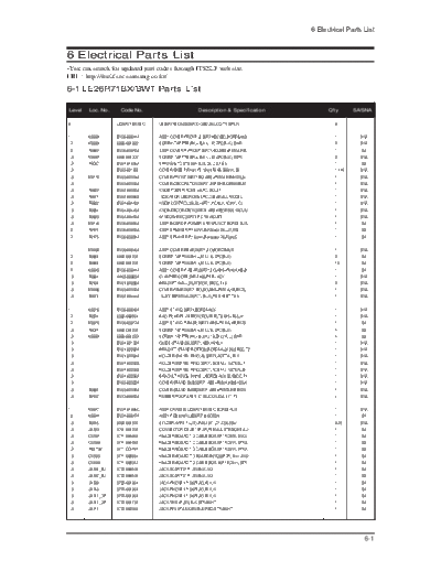 11_Electrical Part List