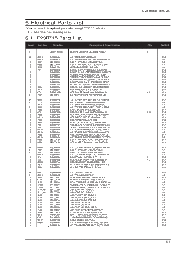 11_Electrical Part List