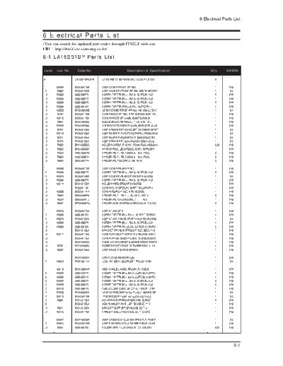 11_Electrical Part List