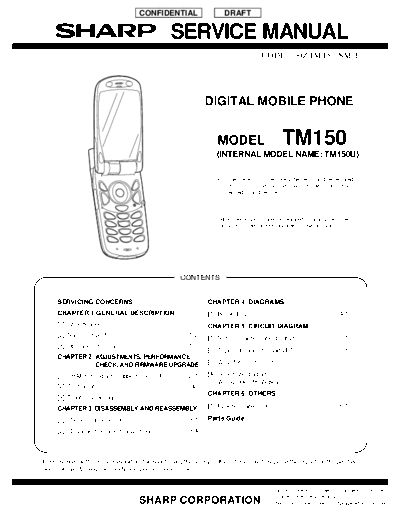 SHARP TM150 1