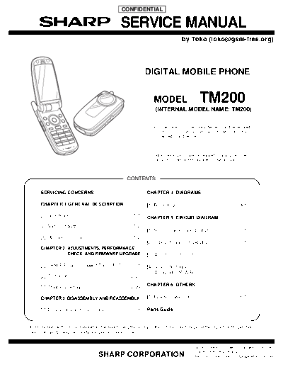 SHARP TM200