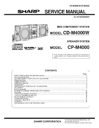 CD-M4000W