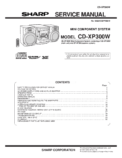 CD-XP300W