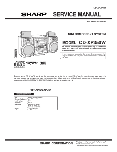 CD-XP350W