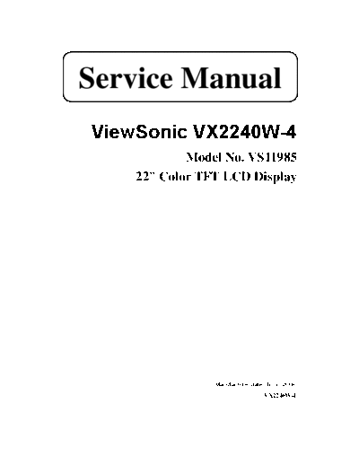 viewsonic_vx2240w-4_service_manual