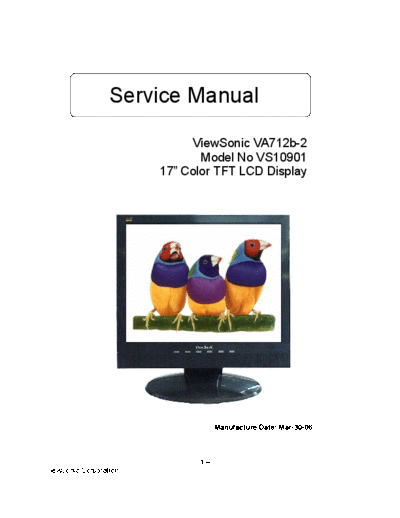 VA712b-2 SERVICE MANUAL-- A01