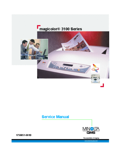 Konica Minolta qms magicolor 3100