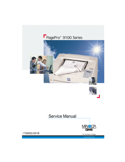 Konica Minolta qms pagepro 9100