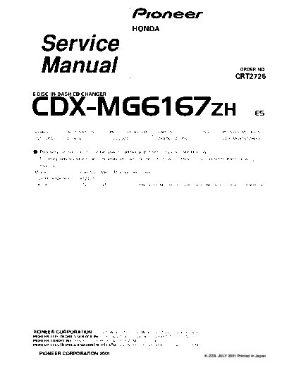 CDX-MG6167