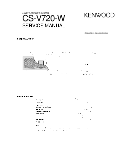CS-V720W