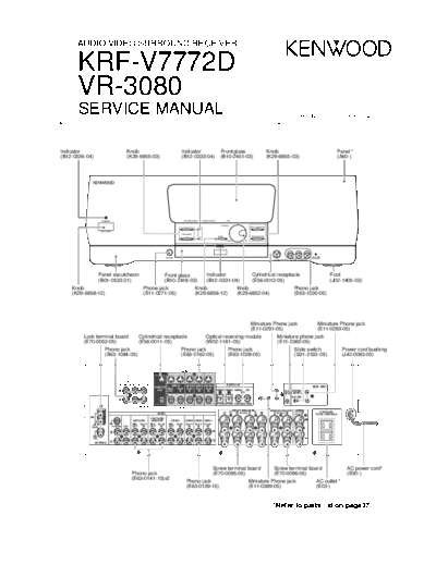 KRF-V7772D & VR-3080