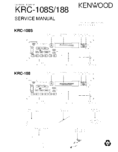 KRC-108S & 188