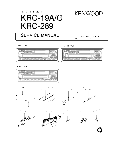 KRC-19A&G & KRC-289