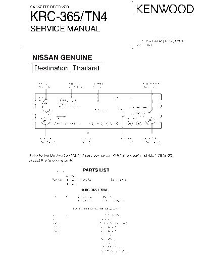 KRC-365 & TN4