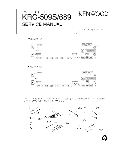 KRC-509S & 689