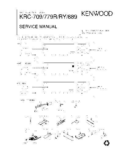 KRC-709 & 779R & 889