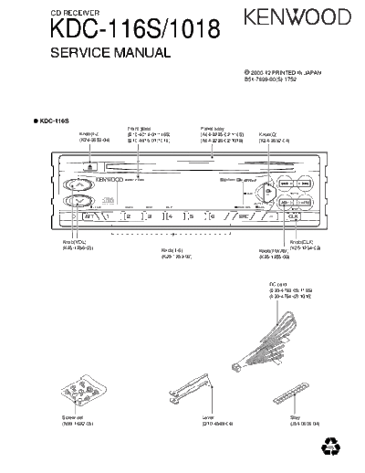 KDC-116S & 1018
