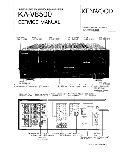 KENWOOD KA-V8500