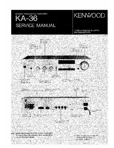 Kenwood KA-36