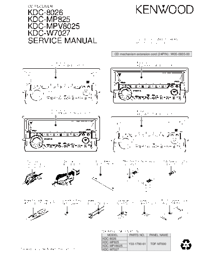 KDC-MP825