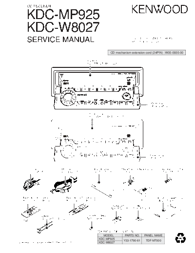KDC-MP925