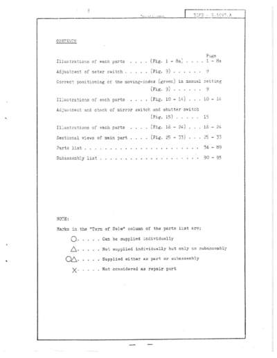 Nikon Nikkormat EL Repair manual