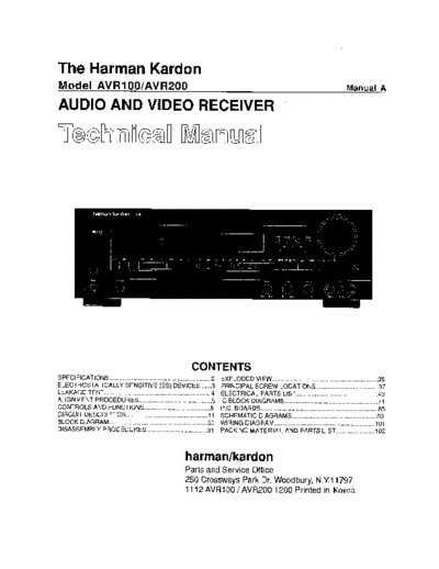 AVR-100 & 200